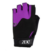 Zoe Essentials Fitness Gloves, Purple, ZOE