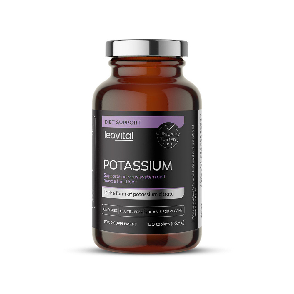 Potassium, 120 tablets, Leovital Potassium, 120 tablets, Leovital