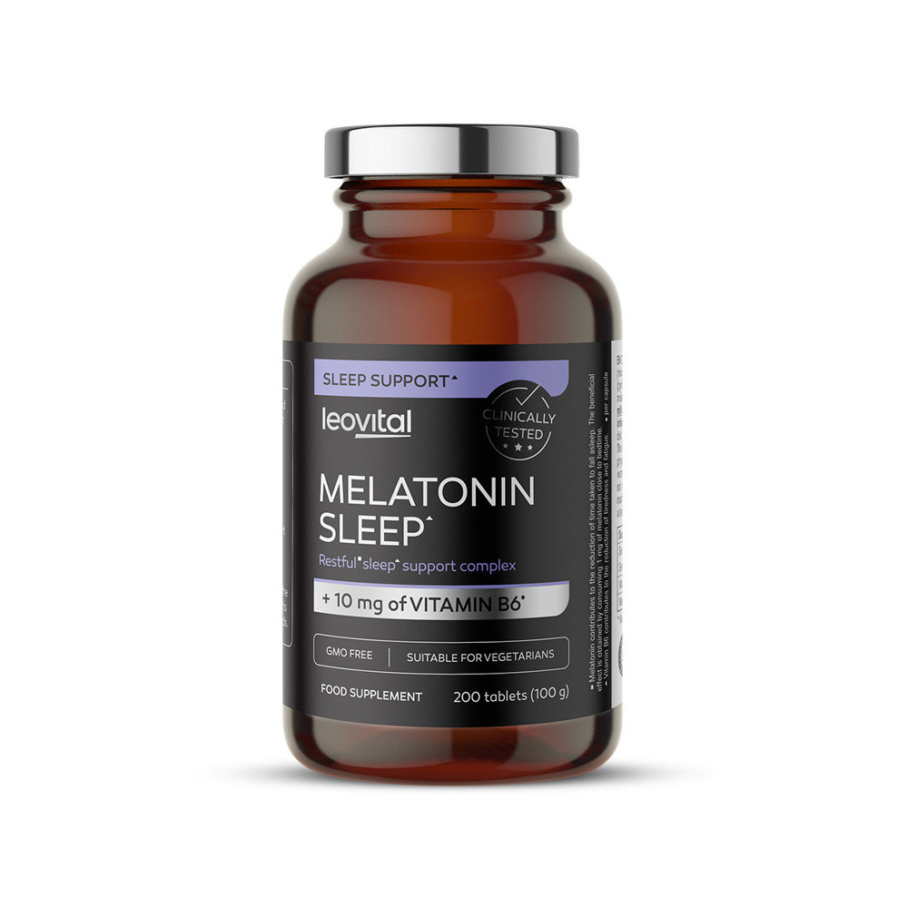 Melatonin Sleep, 200 tablets, Leovital Melatonin Sleep, 200 tablets, Leovital
