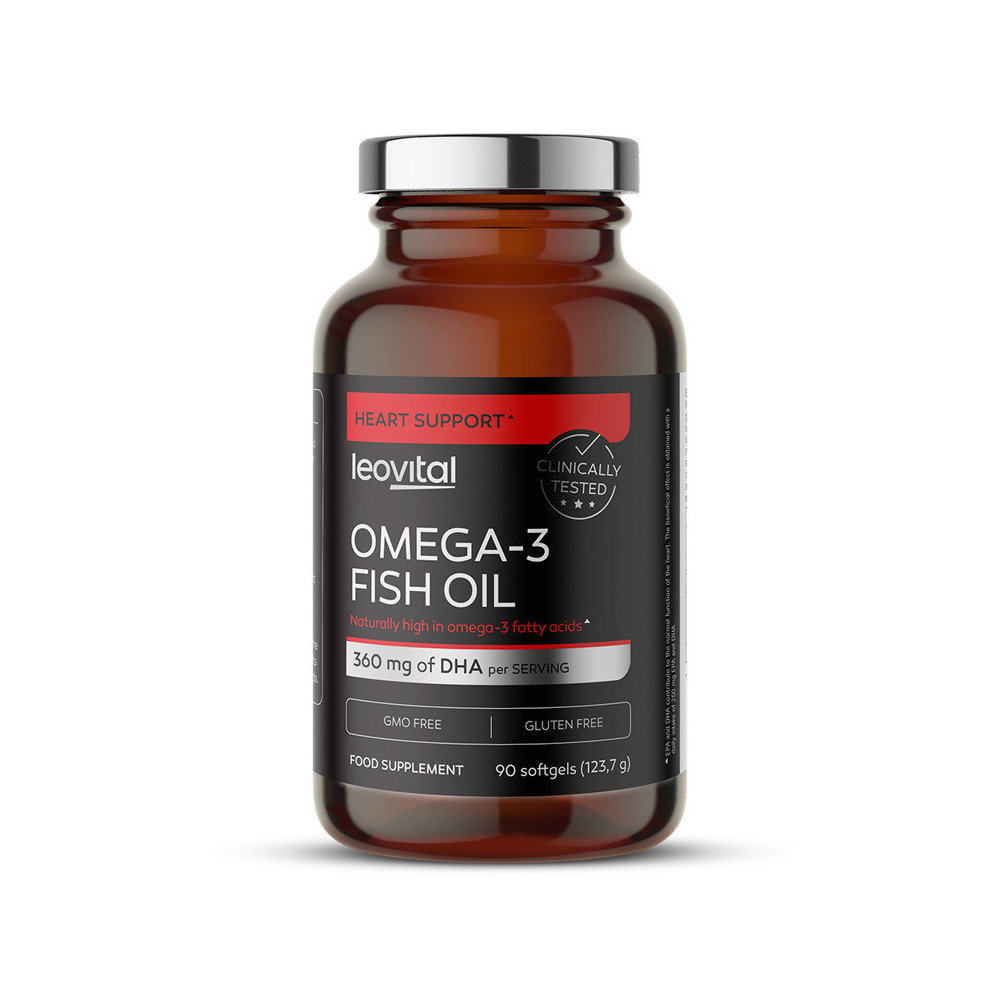 Omega 3, 90 softgel capsules, Leovital Omega 3, 90 softgel capsules, Leovital