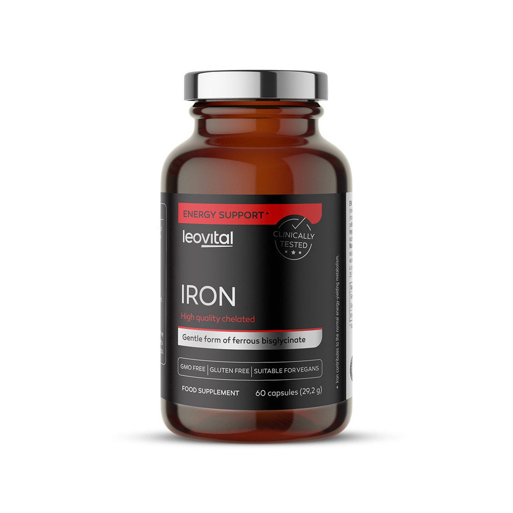 Iron, 60 capsules, Leovital Iron, 60 capsules, Leovital