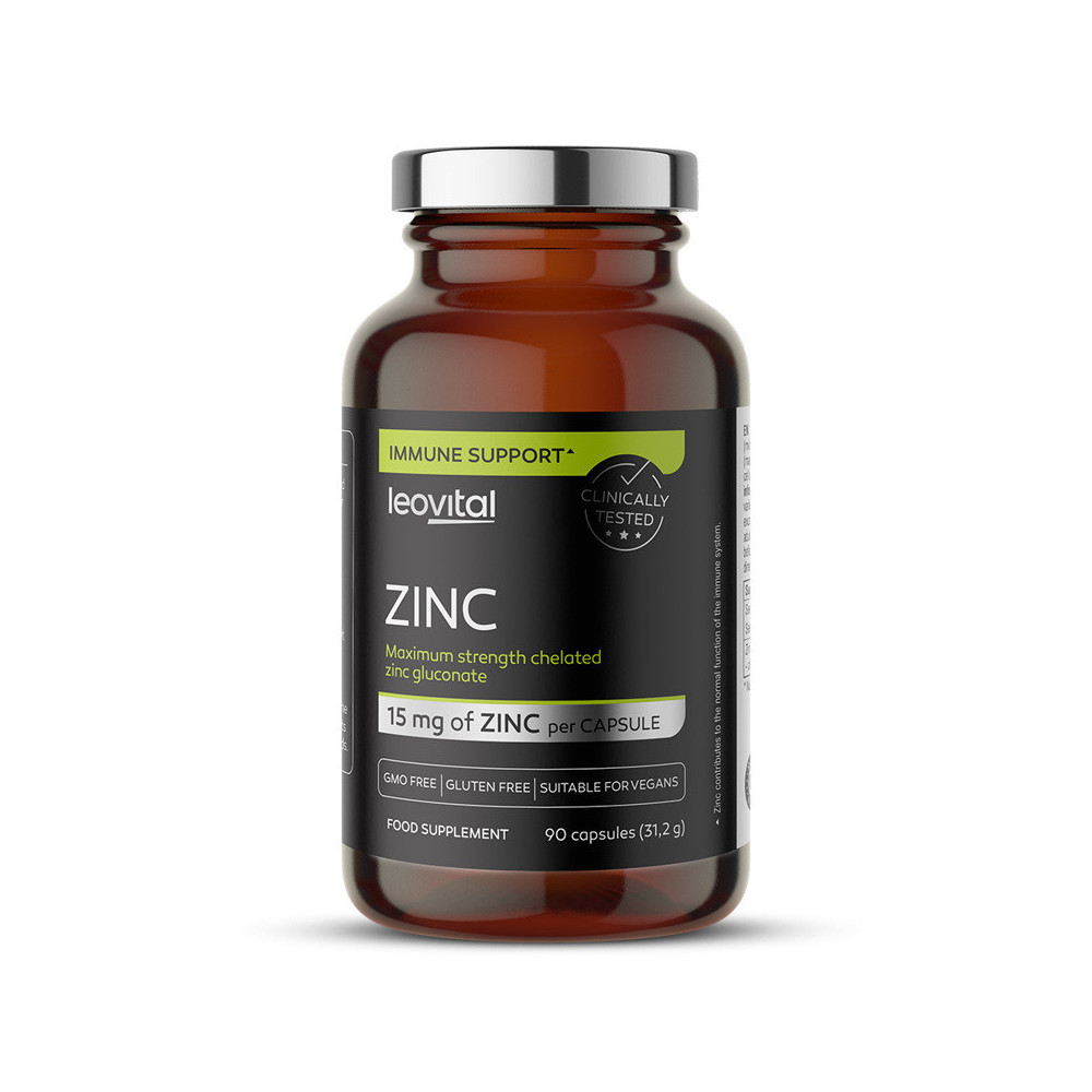 Zinc, 90 capsules, Leovital Zinc, 90 capsules, Leovital