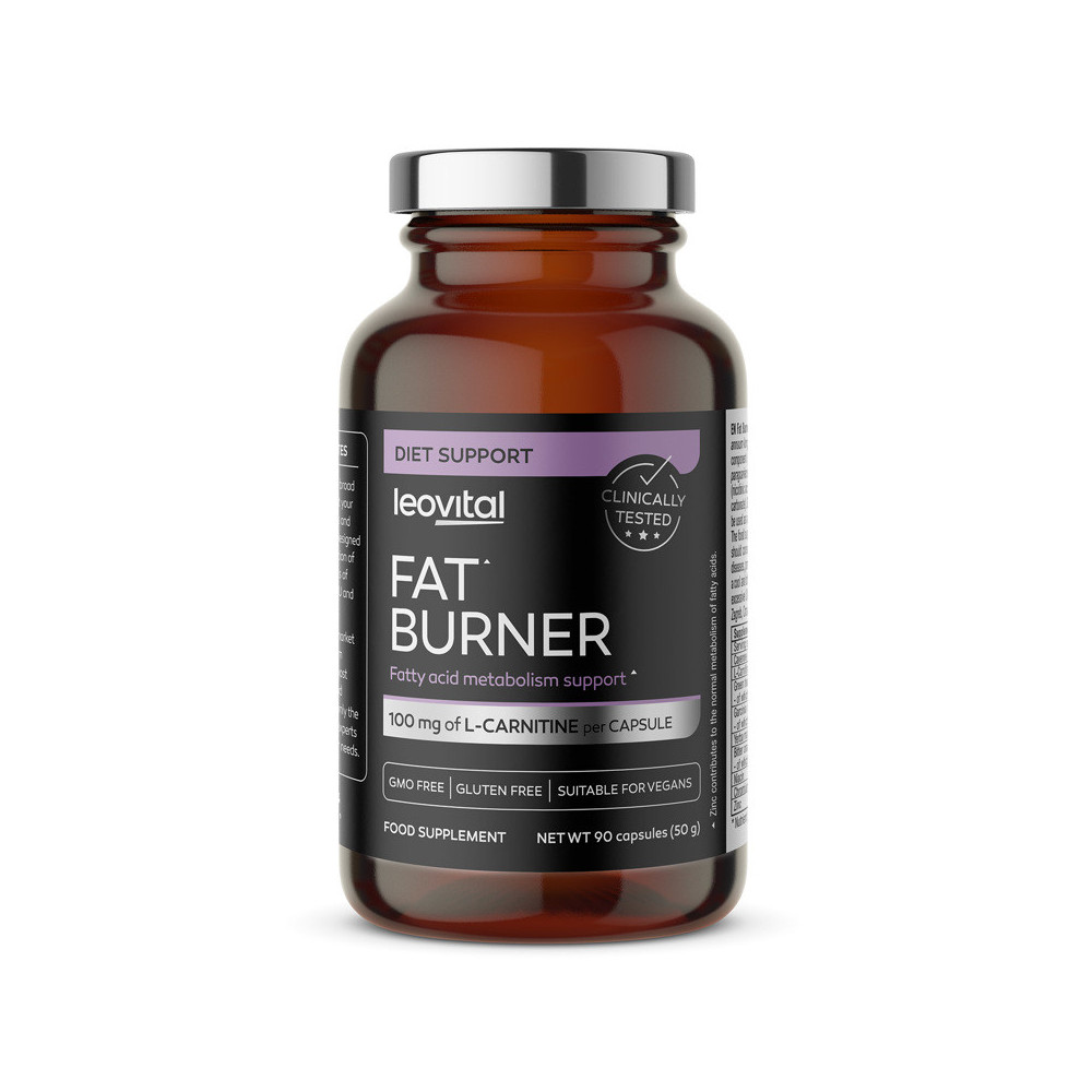 Fat Burner, 90 capsules, Leovital Fat Burner, 90 capsules, Leovital
