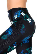 Tropical Vibe Leggings, Mint
