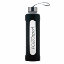 Polleo Silicone Grip Glass Bottle, Zoe