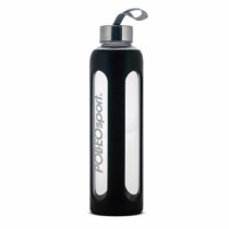 Polleo Silicone Grip Glass Bottle, Zoe