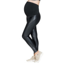 Maternity Luxe Leggings, Black, Zoe