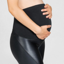 Maternity Luxe Leggings, Black, Zoe