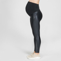Maternity Luxe Leggings, Black, Zoe