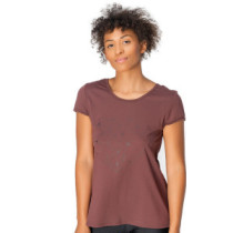 Maia T-Shirt, Maroon, Zoe
