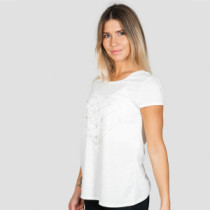 Maia T-Shirt, White, Zoe