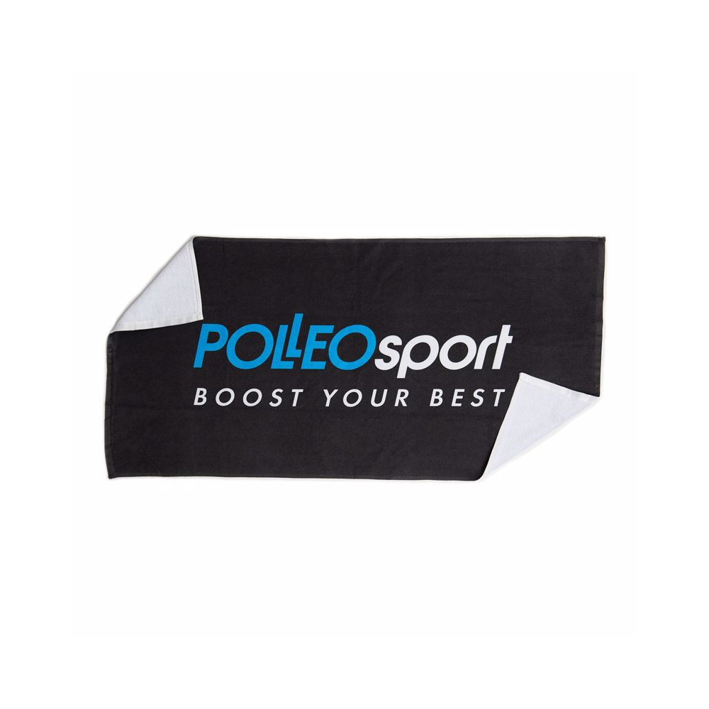 Towel Polleo Sport, black Towel Polleo Sport, black