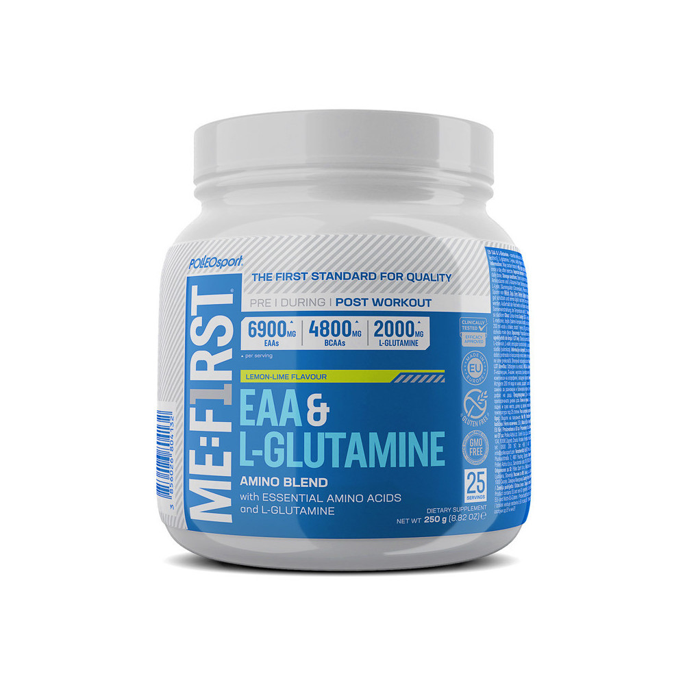 EAA + L-Glutamine, 250 g, Me:First EAA + L-Glutamine, 250 g, Me:First