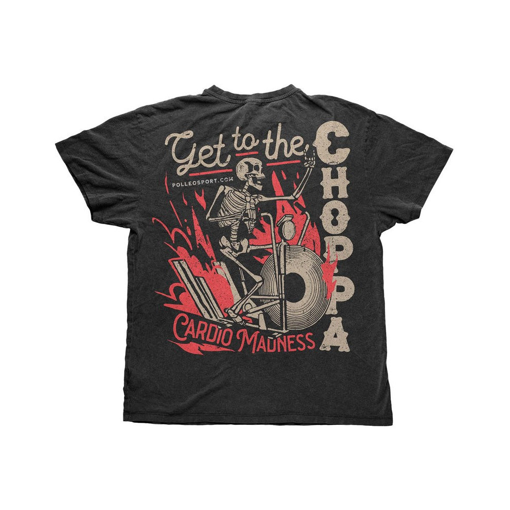 Vintage Muscle T-shirt, Get To The Choppa, Polleo Sport Vintage Muscle T-shirt, Get To The Choppa, Polleo Sport
