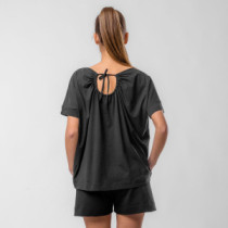 Feel T-shirt, Black, Zoe