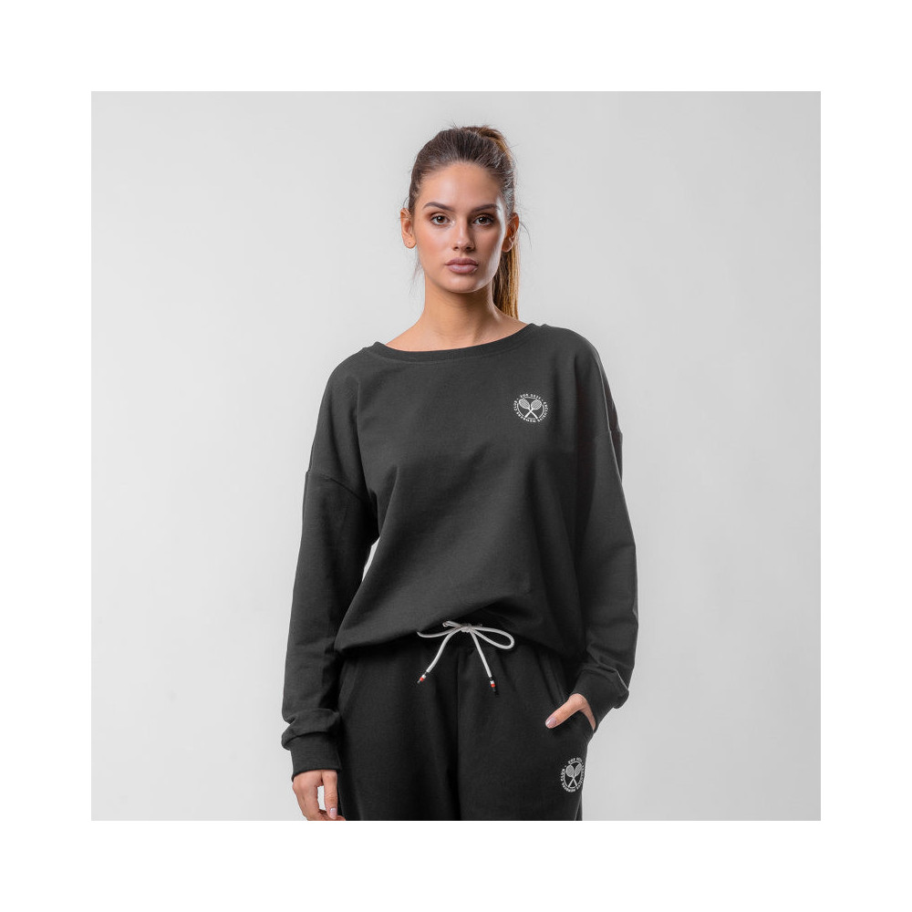 Team Sweatshirt, Black, Zoe Team Sweatshirt, Black, Zoe