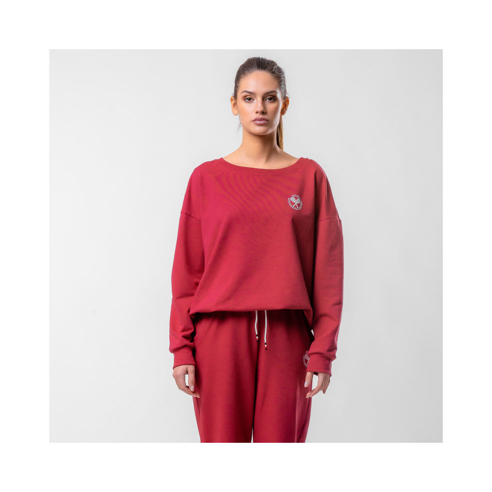 Team Sweatshirt, Red, Zoe Team Sweatshirt, Red, Zoe