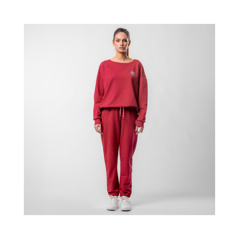 Team Sweatpants, Red, Zoe Team Sweatpants, Red, Zoe