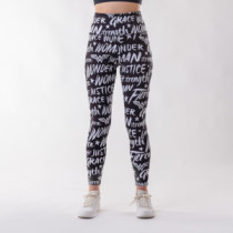 Zoe Wonder Woman Fierce Pattern Leggings, zoe, leggings, 