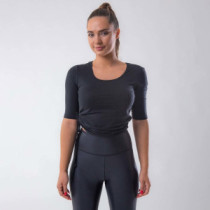Lena T-shirt, Black, Zoe