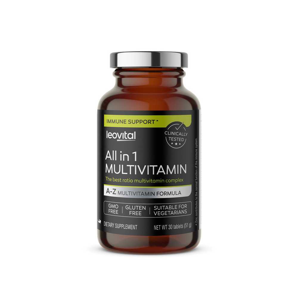 All in 1 Multivitamin 30 tablets, Leovital All in 1 Multivitamin 30 tablets, Leovital