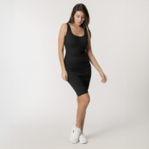 Vichy Dress, Black, zoe