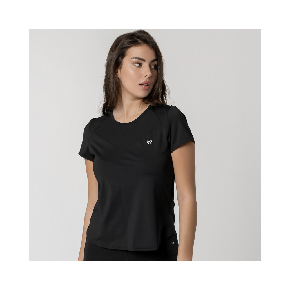 Force Compression T-shirt, Black, zoe Force Compression T-shirt, Black, zoe