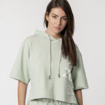 Amour Hoodie, Pale Green, zoe