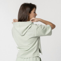 Amour Hoodie, Pale Green, zoe