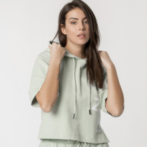 Amour Hoodie, Pale Green, zoe