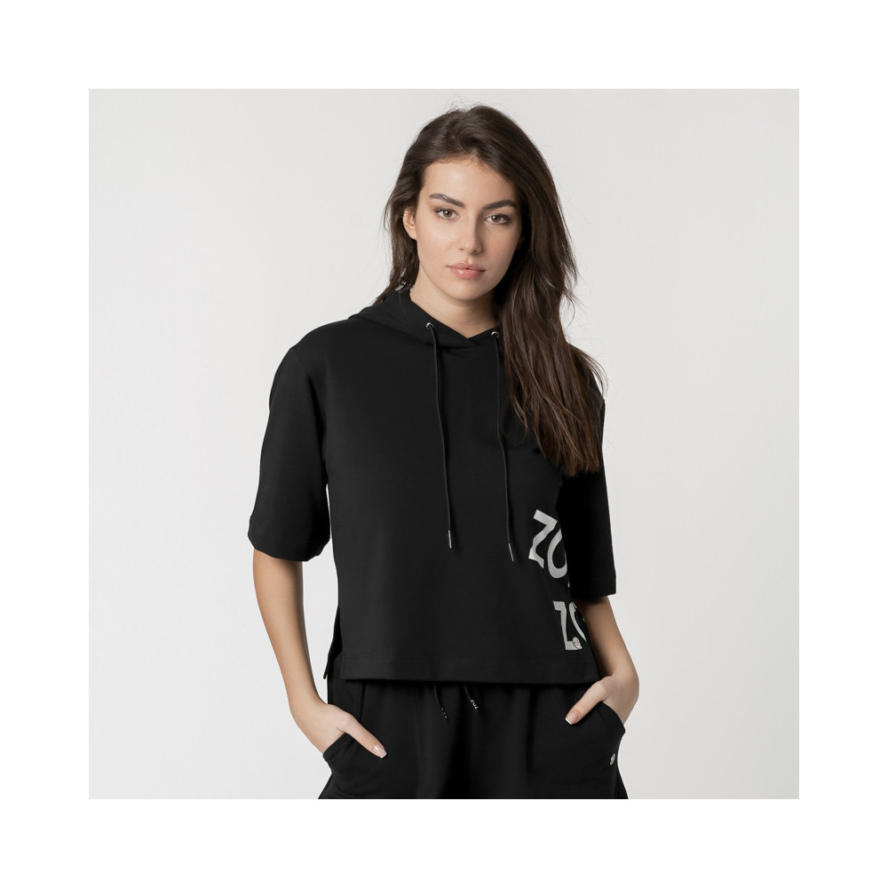 Amour Hoodie, Black, zoe Amour Hoodie, Black, zoe