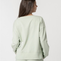 Amour Sweatshirt, Pale Green, zoe