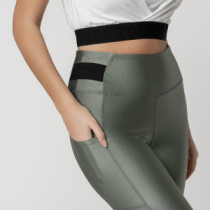 Gloss Leggings, Dusty Green, zoe
