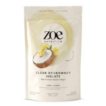 zoe Clear Hydrowhey, 454 g, zoe Nutrition