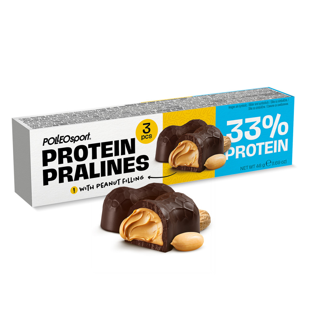Protein Pralines, 48 g, Polleo Sport Protein Pralines, 48 g, Polleo Sport