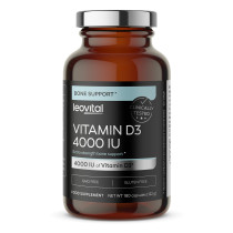 Vitamin D3 4000 IU, 180 capsules, Leovital