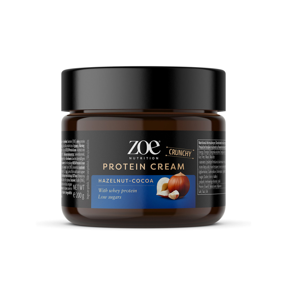 zoe Protein Cream, Hazelnut Cocoa, 200 g, zoe Nutrition zoe Protein Cream, Hazelnut Cocoa, 200 g, zoe Nutrition