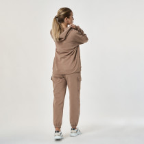 Anya Hoodie, Cream Brown, zoe