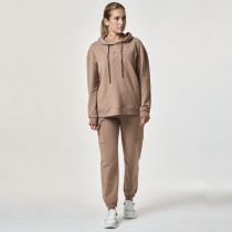 Anya Hoodie, Cream Brown, zoe