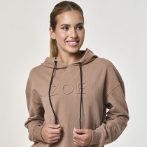 Anya Hoodie, Cream Brown, zoe