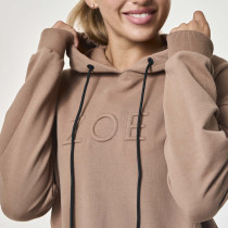 Anya Hoodie, Cream Brown, zoe