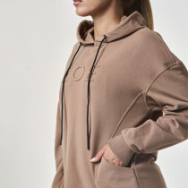 Anya Hoodie, Cream Brown, zoe