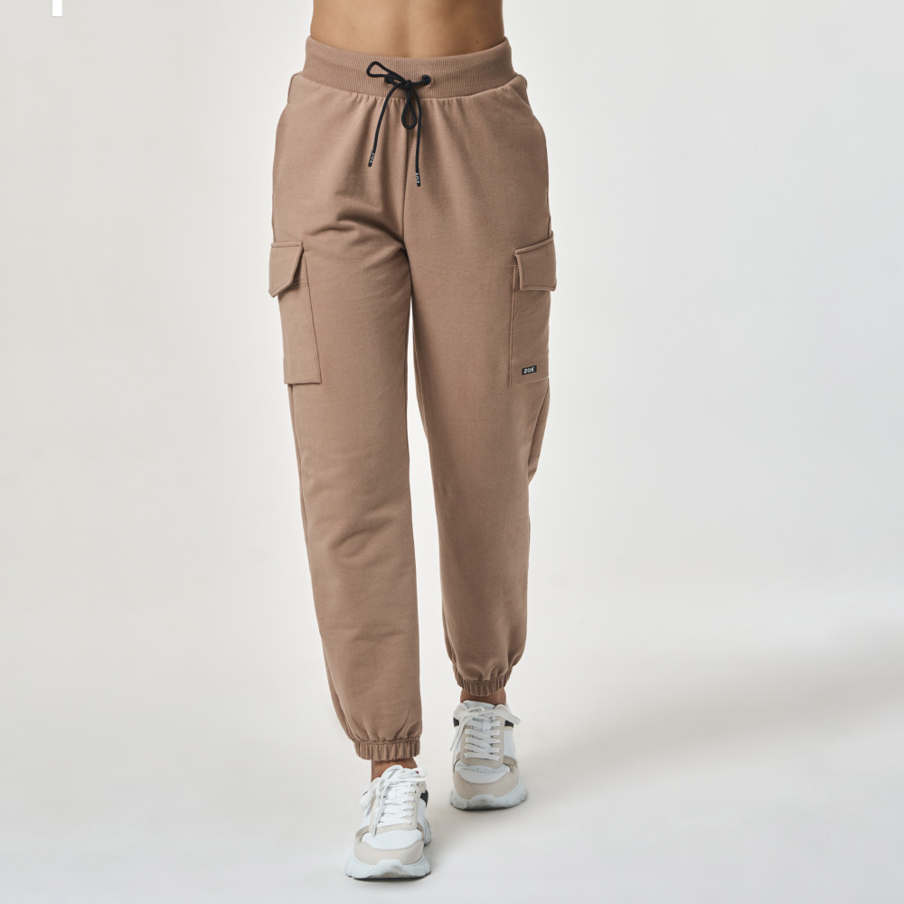 Anya Sweatpants, Cream Brown, zoe Anya Sweatpants, Cream Brown, zoe