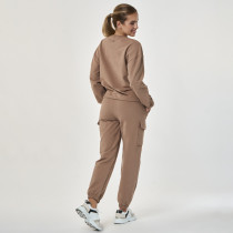 Anya Sweatpants, Cream Brown, zoe