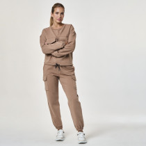 Anya Sweatshirt, Cream Brown, zoe