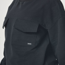 Anya Sweatshirt, Black, zoe