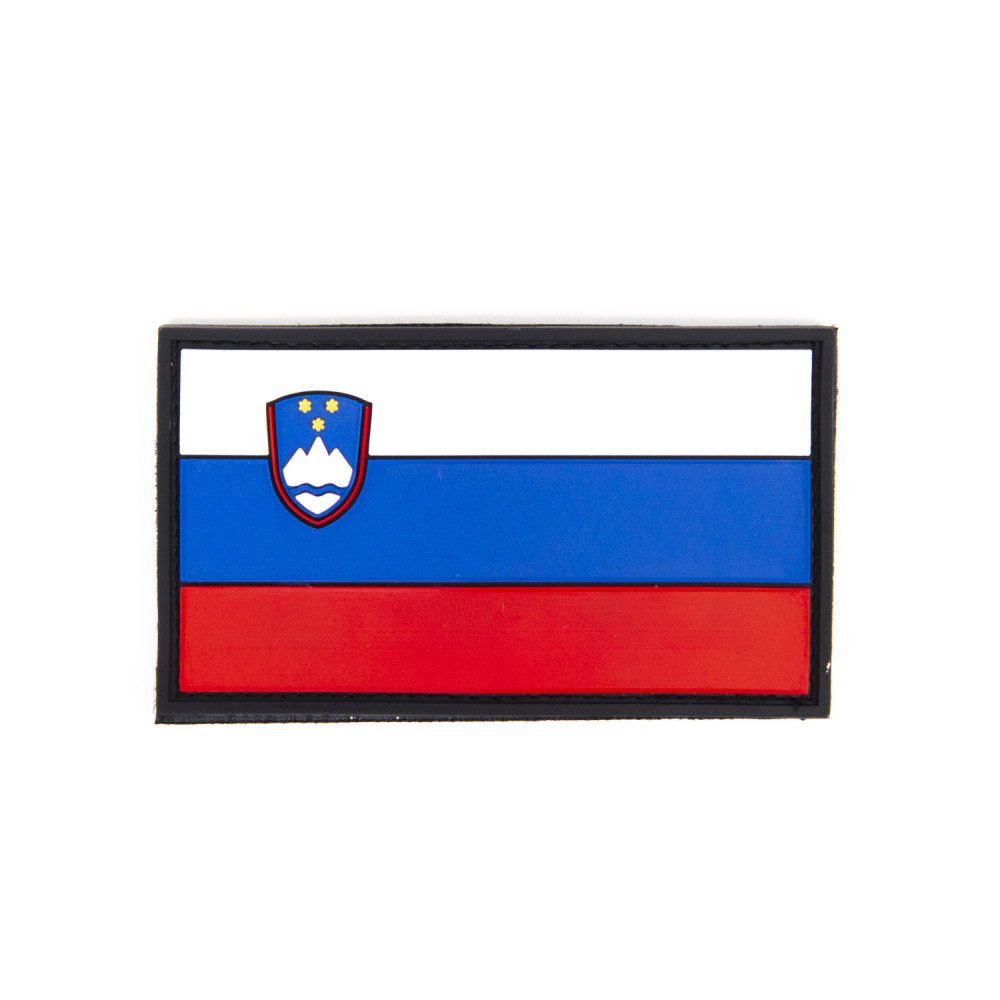 Patch with Velcro, Slovenian flag - Polleo Sport Patch with Velcro, Slovenian flag - Polleo Sport