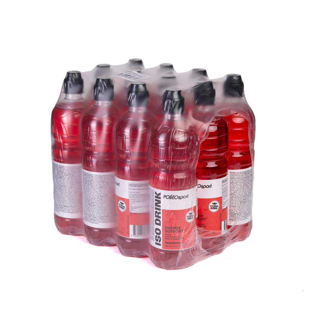 ISO DRINK, Raspberry, 750 ml - Polleo Sport ISO DRINK, Raspberry, 750 ml - Polleo Sport