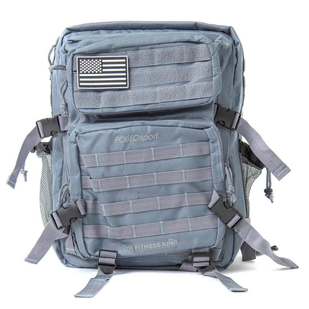 Polleo Sport Tactical Backpack, Gray, 25 l Polleo Sport Tactical Backpack, Gray, 25 l