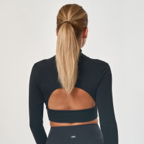 Ella Reverse Top, Black, zoe